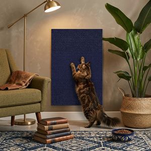 Grattoir mural pour <span class=keywords><strong>chat</strong></span> <span class=keywords><strong>anti</strong></span>-griffures, tapis d'escalade pour <span class=keywords><strong>chat</strong></span> pour protéger les canapés et les meubles - Product Image 1