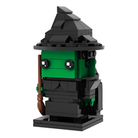 Kits de Ladrillos MOC Creatividad Cinematográfica Contenedor DIY Juguetes de Construcción de Ladrillos para Niños MOC7768