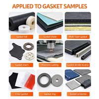 Mesin Pemotong Gasket Digital CNC Otomatis Dake dengan Pisau Getar dan Meja Kerja Vakum 11KW 220V 380V