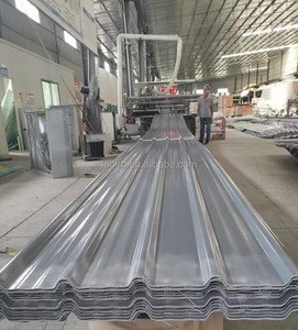 Lamina Corrugada De FRP Sheet <b>Fiberglass</b> Corrugated Roofing <b>Panels</b> - Product Image 3