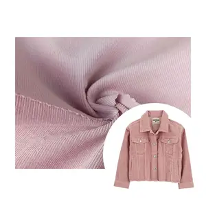 MIZUDA Outlet Woven 18w Stretch Corduroy Fabric for Garment Cotton Fabric Custom Free Sample