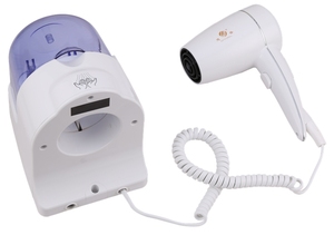 Offre spéciale Sèche-cheveux mural étanche pour salle de bain d'hôtel 2 en 1 Sèche-cheveux professionnel à main - Product Image 2