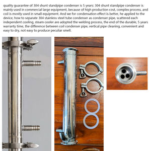 Alambic domestique en acier inoxydable 304 de 20 L, alambic à vodka, whisky, rhum, colonne de reflux en cuivre cristallisé, vignoble privé - Product Image 3