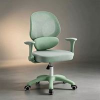 Chaise de bureau pivotante ergonomique en maille, réglable en hauteur, avec dossier à vérin à gaz, personnalisable OEM