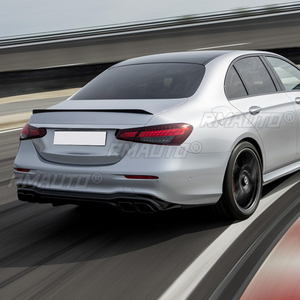 ชุดแต่งรอบคันสำหรับ Mercedes Benz E-Class W213 E260 E63S AMG ปี 2021+ ประกอบด้วยกันชนหน้า สปลิตเตอร์ข้าง ท่อไอเสีย ปลายท่อไอเสีย อุปกรณ์ตกแต่งรถยนต์ - Product Image 4