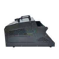 Machine à bulles de fumée LED RGB électrique 1200W avec télécommande DMX pour DJ, fête d'Halloween, mariage