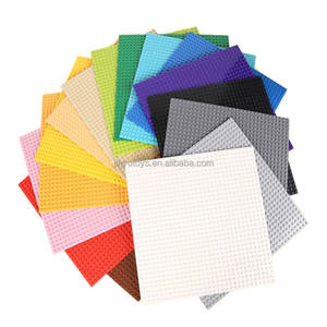 Plaque de base 16*16 24*24 compatible avec les petites particules, bricolage, assemblage de figurines, blocs de construction, jouet de base, bloc de construction - Product Image 1