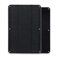 Panneau solaire monocristallin miniature personnalisé 5W 10W de petite taille 5V 6V avec supports de montage sur poteau et adhésifs pour module solaire photovoltaïque pour appareil IoT