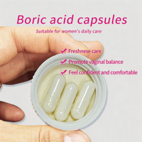 XINHEYU Acide Borique Probiotique Hygiène Féminine Nettoyage Vaginal Capsules Sans Estrogène Soin Yoni Probiotiques Vaginaux pour Femmes