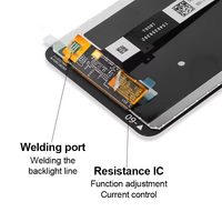 Layar LCD untuk Xiaomi Redmi Note 5 Pro, Layar Sentuh Digitizer Perakitan Pengganti untuk Redmi Note5 LCD