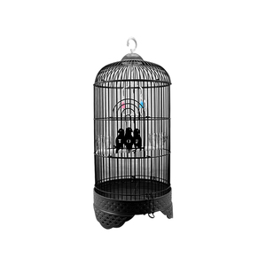 GA-2463 <span class=keywords><strong>Cage</strong></span> à oiseaux circulaire Diamètre 23.5 hauteur 55 grande <span class=keywords><strong>cage</strong></span> à oiseaux oiseau fantaisie dans la ferme et le jardin - Product Image 1