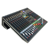Console de Mixage Audio Professionnelle GBUB PMA802FX à 8 Canaux avec Double Groupement, Double DSP 99, Alimentation Fantôme 48V, MP3, USB et Bluetooth
