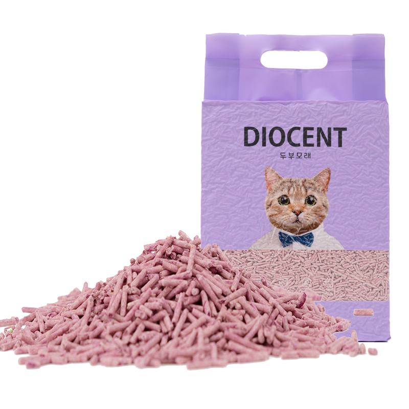 High End Tidy Pet Shop New Product Dust Free Green Tea Best Selling Natural Tofu Cat Litter - Yantai