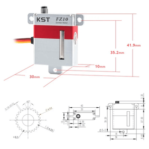 Hot Sales KST FZ10 10.8KG HV Digital Metal Gear All For <b>RC</b> Gliders Jets Robot Arm Boat Helicopter Airplane Wing <b>Drone</b> - Product Image 3