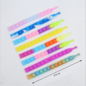 Pulseras Pop Fidget Toys a Granel: Juguetes Sensoriales de Burbujas para la Diversión, Premios para el Aula, Rellenos para Cestas de Pascua - Product Image 2