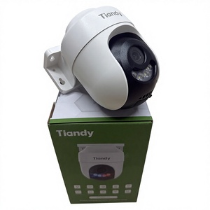 Caméra CCTV Tiandy en stock, caméra réseau Wi-Fi pour la maison, portée IR jusqu'à 50 m, haut-parleur et micro intégrés, caméra PT TD-H633K - Product Image 2
