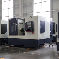 Torno CNC de Bancada Inclinada Mitsubishi con Torreta y Alimentador Automático de Barras