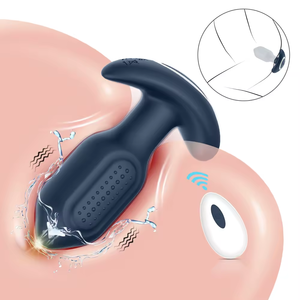 Adult <strong>Sax</strong> <strong>Toys</strong> for Man Prostate Massager Games Vibrators Remote Control Anal Plug Vibrating Butt Plug with 9 Vibrating Rotation - Product Image 5