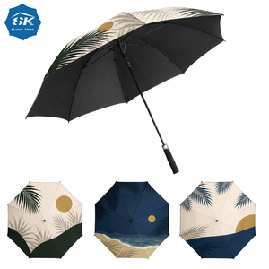 Paraguas con Logotipo Impreso de Diseño Completo, Paraguas de Golf Personalizados al por Mayor, Paraguas de Lujo Resistentes al Viento, Regalo Corporativo, Equipo para la Lluvia, Viajes - Product Image 6