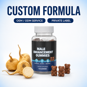 Caramelos Blandos Personalizados con Sabor a Arándano y Kudzu Natural, Caramelos Blandos Herbales para Energía, Vitalidad e Inmunidad Masculina - Product Image 1