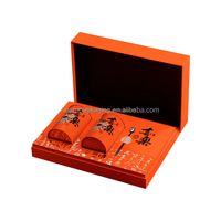 Anpassbare Tragbare Hochwertige Rechteckige Tee-/Lebensmittel-Geschenkbox UV-Offsetdruck Henan-Herkunft Boutique Feiertagskollektion