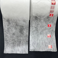 Sac filtrant en maille non tissée en fibre de maïs PLA écologique avec étiquette - Filtre compostable triangulaire pour thé en vrac