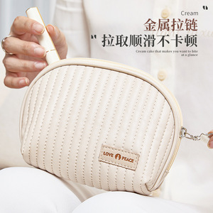Bebelove Cosmetic Bag Light Blue Portable <b>Makeup</b> <b>Case</b> Travel Organizer - Product Image 2