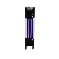 Ventilateur de boîtier 12 cm Ice Ring, multicolore lumineux, ultra-silencieux, LED Aurora, effet éclipse solaire, ventilateur de refroidissement à eau pour ordinateur de bureau
