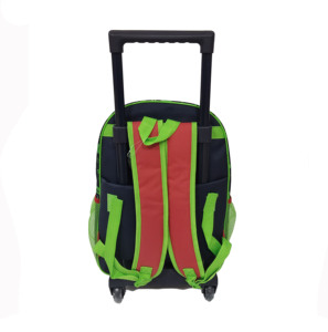 Nuevos productos <span class=keywords><strong>Mochila</strong></span> con <span class=keywords><strong>ruedas</strong></span> de poliéster de PVC 2024 3 en 1 <span class=keywords><strong>Mochila</strong></span> escolar de <span class=keywords><strong>dinosaurio</strong></span> Bolsa de carro con bolsa de almuerzo Caja de lápices para niños - Product Image 3