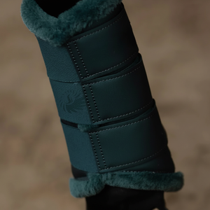 Las mejores botas de cepillado de caballos con diseño amortiguador que proporciona una protección mejorada para tendones y fetlock hecha a medida - Product Image 1