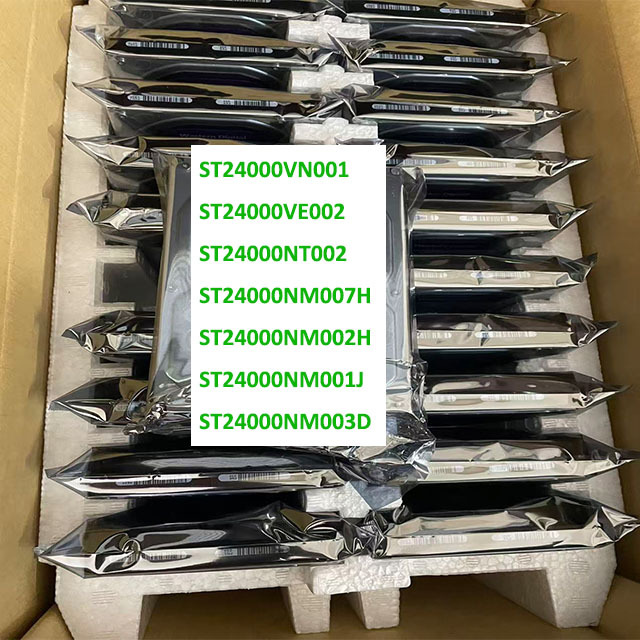 Internal Surveillance Hard Drive for ST24000VE002 24TB 3.5 Inch SATA 3.0 7200 RPM 512MB HDD Security Camera System DVR