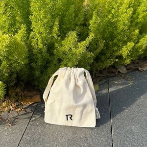 High Quality Eco-Friendly Cotton Canvas <b>Fabric</b> <b>Bag</b> 100% Organic Recycled Dust Pouch - Product Image 5