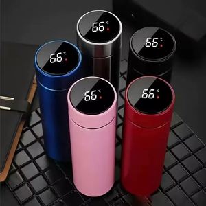 500Ml Smart Coffee Vacuum <b>Flask</b> Stainless Steel 304 Tumbler Thermos <b>Bottles</b> Oem Odm Customizable Promotional Cup - Product Image 2