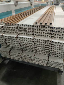 Panel de Pared Ranurado WPC Moderno, Impermeable, Ignífugo e Insonorizante, Fácil de Instalar, para Hogar, Sala de Estar, Cocina, Hotel, Escuela, Hospital - Product Image 2