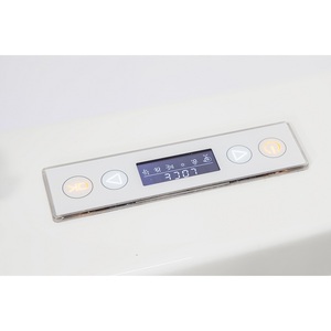 Vasca idromassaggio VILLA SABRINA bianca 1,6x1,6 m completamente attrezzata con cascata a flusso continuo su tutta la superficie - Product Image 1