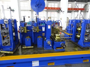 नयनयांग कार्बन स्टील वेल्डेड राउंड ट्यूब पाइप मिल उत्पादन लाइन मशीनरी दबाव पोत और मोटर के साथ - Product Image 4