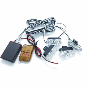 Nouveau 12V 6000K LED <span class=keywords><strong>clignotant</strong></span> réseau Grille lumière avant lampe stroboscopique avertissement pour voitures et camions phares LED - Product Image 1