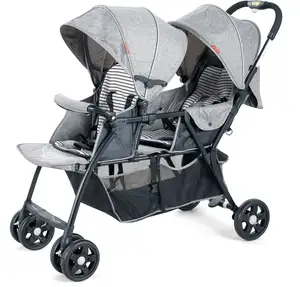 Passeggino leggero Poussette gemelli in Tandem passeggino doppio passeggino per bambino e bambino con En passeggino personalizzato