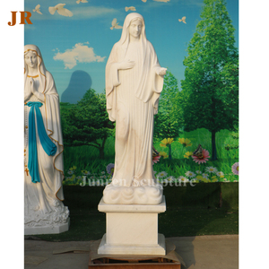 Estatua personalizada <span class=keywords><strong>de</strong></span> la Virgen María tallada a mano <span class=keywords><strong>de</strong></span> mármol blanco <span class=keywords><strong>de</strong></span> <span class=keywords><strong>Nuestra</strong></span> <span class=keywords><strong>Señora</strong></span> <span class=keywords><strong>de</strong></span> <span class=keywords><strong>Guadalupe</strong></span> - Product Image 4