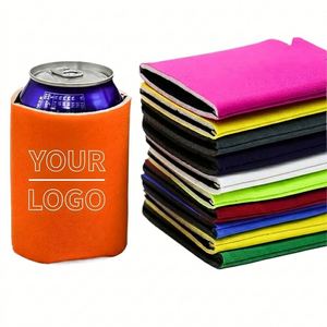 Porta Latas de Neopreno Personalizado, Enfriador de Latas Aislado para Fiestas de Cerveza, Campamentos, Reuniones en la Playa - Product Image 1