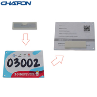 Système de chronométrage de marathon CHAFON EPC-Gen2 RFID avec interface de communication UHF 860-960 MHz et puces jetables pour dossards sportifs Alien H3