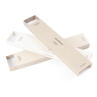 Boîtes en papier kraft rigide biodégradable personnalisées de 2 mm, forme carrée, boîtes d'emballage de luxe pour bâtonnets d'encens et parfums