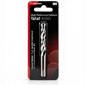 Foret en carbure haute performance Ta1041 8xD non revêtu pour machines-outils - Product Image 2