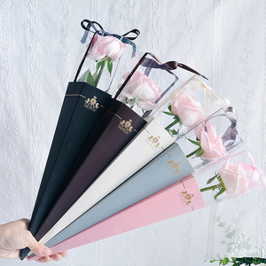 Caja de Regalo de Flores Preservadas Portátil de Lujo ZL, Bolsa para Rosas Preservadas, Ramo Hecho a Mano, Caja de Regalo para Flores de San Valentín - Product Image 4