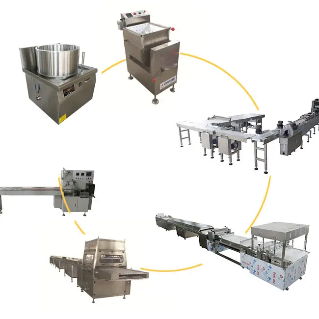 Hot Selling Automatic Production Line Granola Oat Sesame Peanut Cereal Bar Making Machine Nougat Cooking Mixer Machine