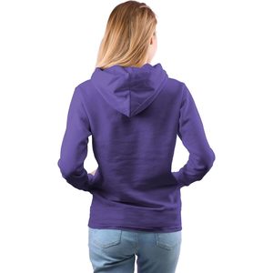 Sudadera con capucha completa de felpa francesa FOXA para mujer, chaqueta de punto de algodón, manga regular, transpirable, para todas las estaciones - Product Image 4