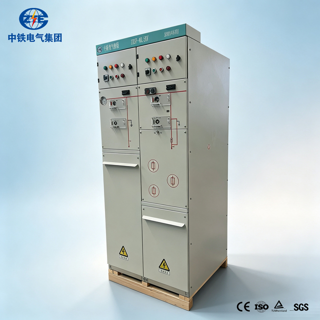 Gas Insulated Medium Voltage Switchboard Asta Type Test 12kV Hxgn 12 Ring Main Unit Metal Feeder Metering Panels Fully Insulated