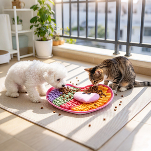Tapis olfactif interactif pour chiens et chats, tapis de puzzle pour l'entraînement olfactif, tapis d'alimentation lente pour animaux domestiques, tapis de recherche de nourriture et de renifflement - Product Image 6