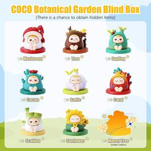 <span class=keywords><strong>Coco</strong></span> Plant Series Blind Box 1PC Mystery Box Figuras bonitos Collectibles Presente De Aniversário Random Design Decorações De Plantas - Product Image 2