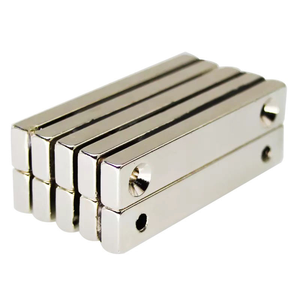 접시 구멍이 있는 강력한 블록 네오디뮴 자석 N52 NdFeB 강력한 영구 자석 사각형 냉장고 자석 - Product Image 2